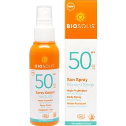 BIO SONNENCREME Spray LSF 50+ BIOSOLIS