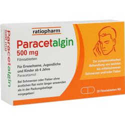 PARACETALGIN 500 mg Filmtabletten