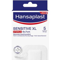 HANSAPLAST Sensitive Wundverband steril 6x7 cm