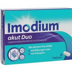 IMODIUM akut Duo 2 mg/125 mg Tabletten