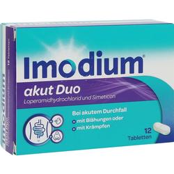 IMODIUM akut Duo 2 mg/125 mg Tabletten