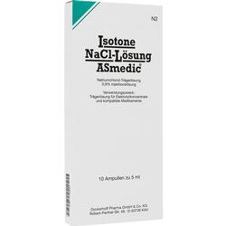 ISOTONE NaCl-Lösung ASmedic Injektionslsg.Amp.