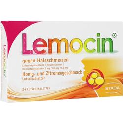 LEMOCIN gegen Halsschmerzen Honig-u.Zitroneng.Lut.