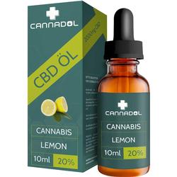 CBD 20% Bio Cannadol Hanfextrakt Lemon Tropfen