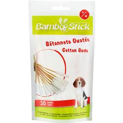 BAMBOOSTICK S/M Watte-Ohrreiniger f.Hunde/Katzen